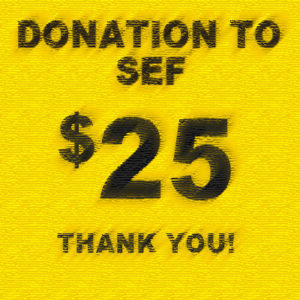 $25 sef donation button