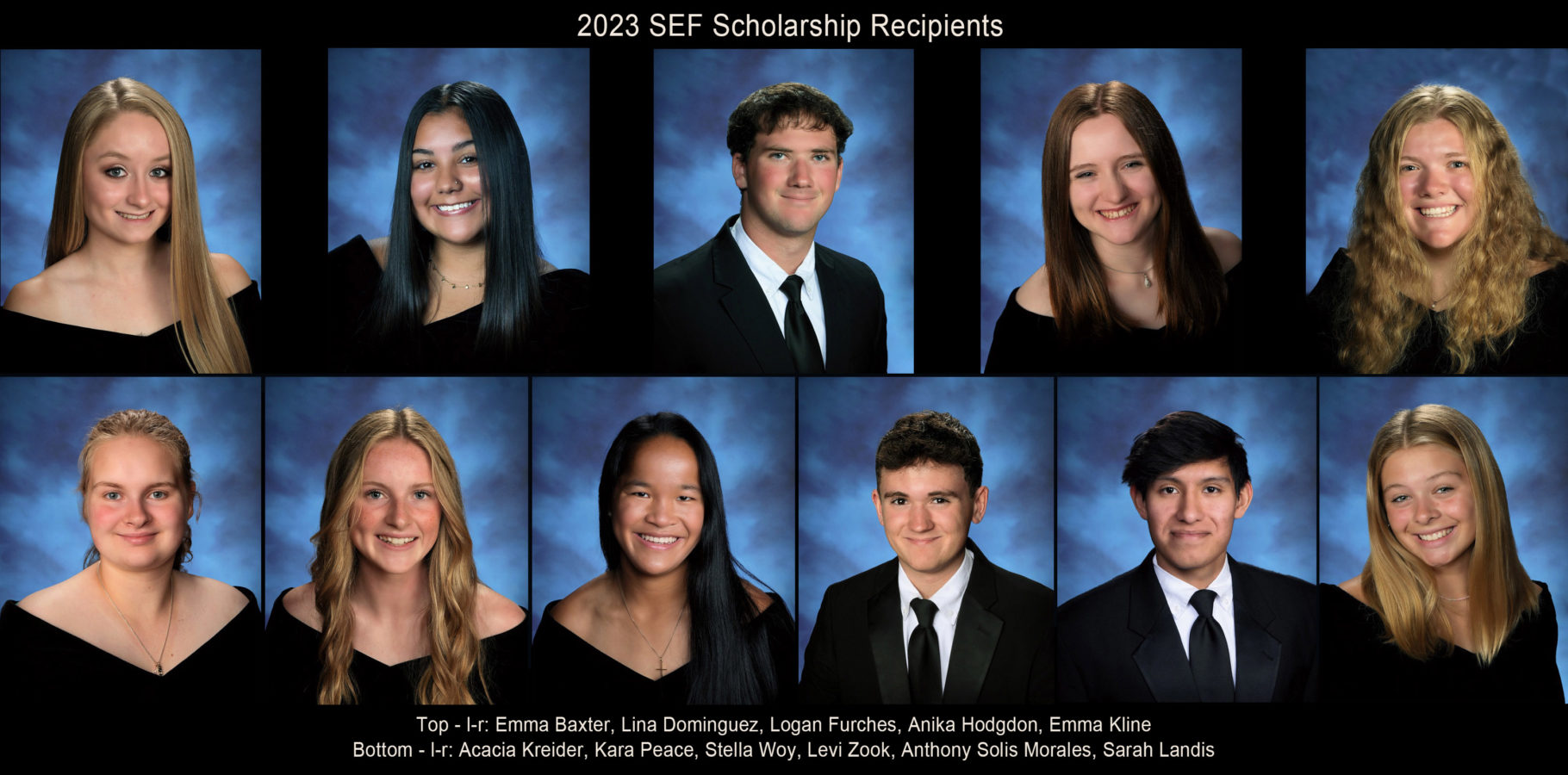 2023 scholarship recipients